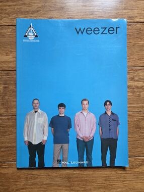 Original 1995 Weezer Blue Album Guitar Tab Book Hal Leonard Vintage Sheet Music